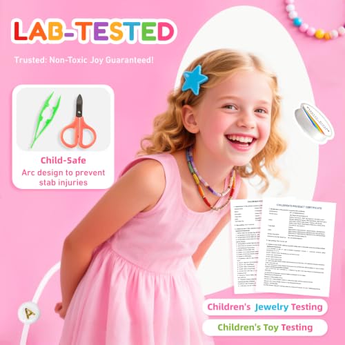 Kids crafting with Redtwo bracelet kit