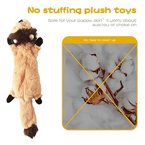 Soft tiger plush toy for dogs