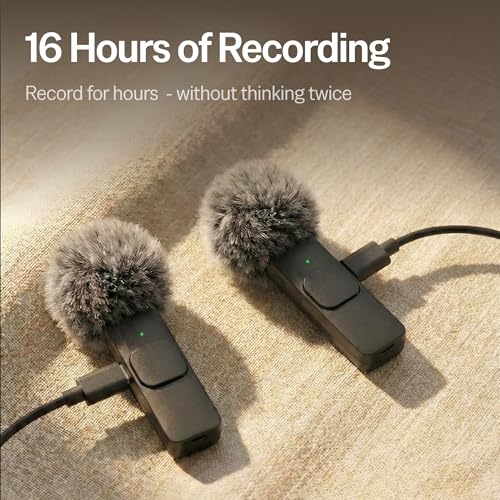 Side profile of Mini Mic Pro portable microphone