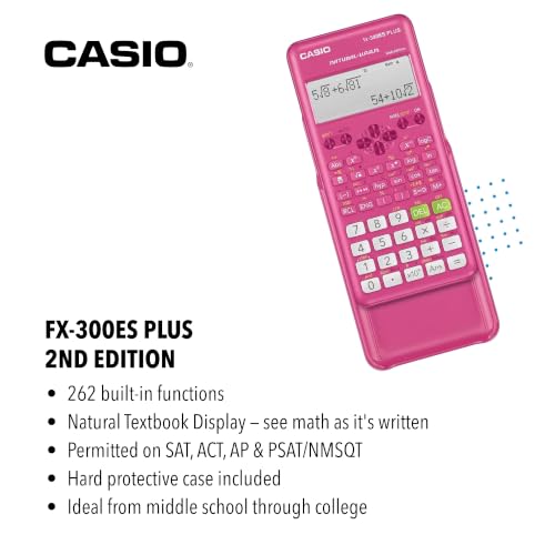 Casio FX-300ESPLSBPKWAIT side profile