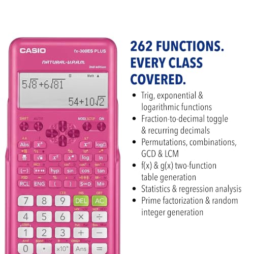 Casio scientific calculator keypad close-up