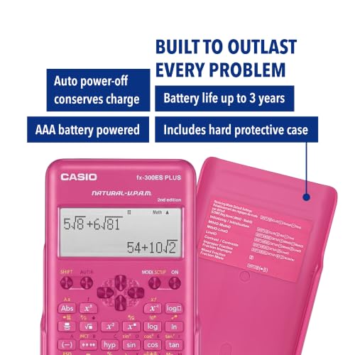 Casio FX-300ESPLSBPKWAIT in packaging view