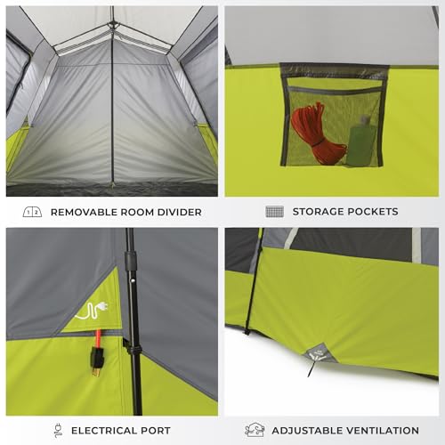 Mesh ceiling of CORE cabin tent