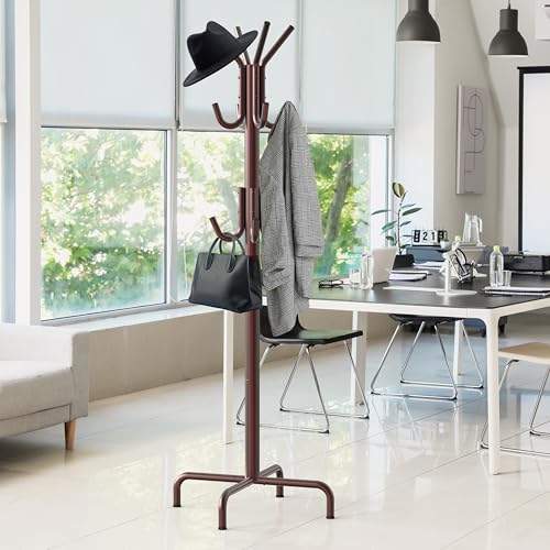 Full height view of Simple Houseware coat rack