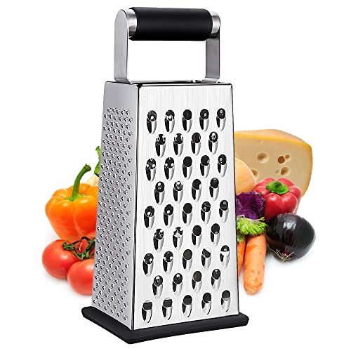 Kaishun 4-Sided Wood Box Grater front view