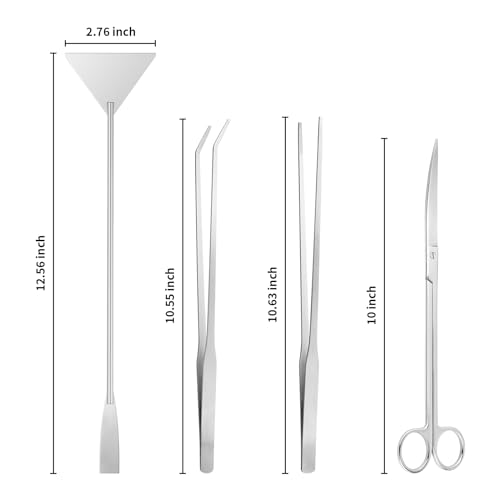 Ohtomber silver aquarium scissors