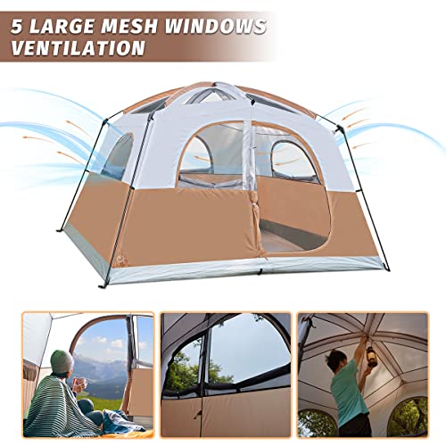 UNP cabin tent interior layout