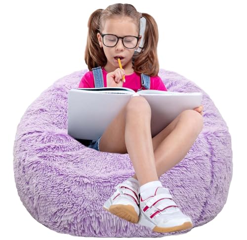 Bean bag chair in a bedroom setting
