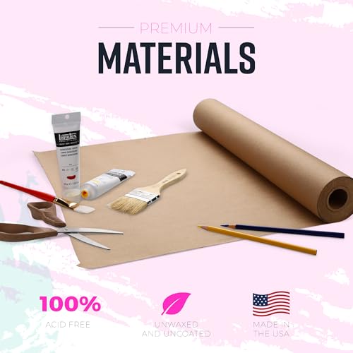 Kraft paper roll for gift wrapping