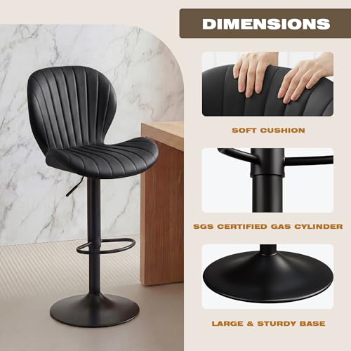Sturdy metal base with rubber floor protection