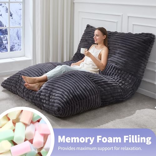Hidden zipper on Hobestluk bean bag cover
