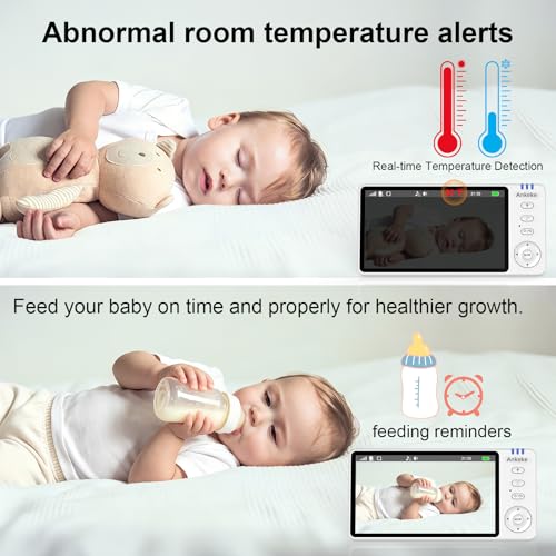AnKeKe baby monitor package contents
