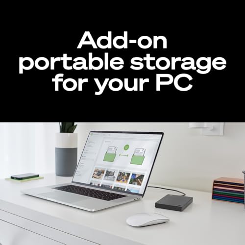 Seagate 1TB External Drive for PC