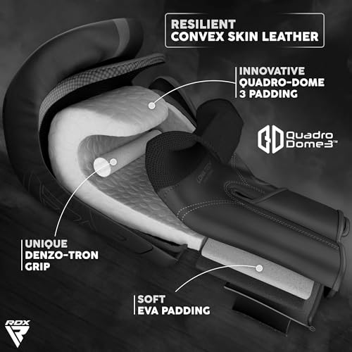 RDX boxing gloves palm ventilation design