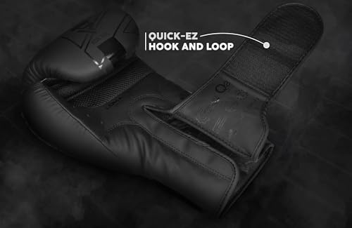 RDX boxing gloves front view with padding