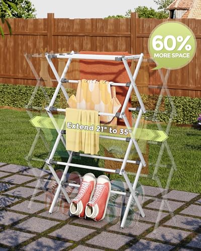 Extended drying poles detail