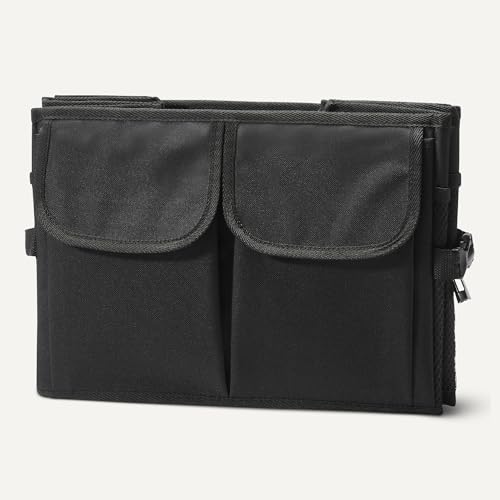 View of the Basics ABTO024 trunk organizer showing internal sections