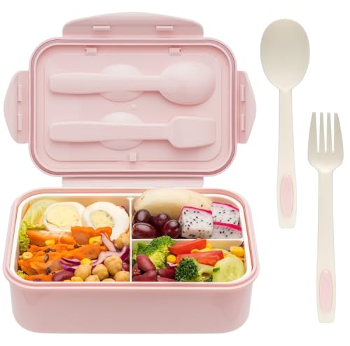 LOVINA Bento Box 1100ML Pink exterior