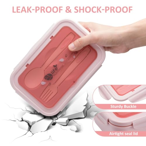 LOVINA Bento Box lid and flap mechanism