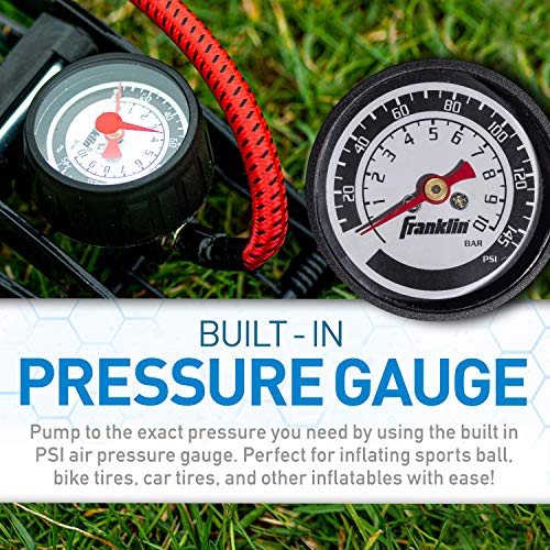 Franklin Sports foot pump iron construction