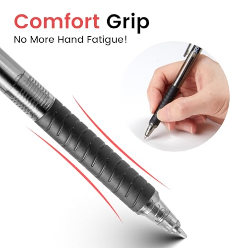 Side view of Sooez pen rubberized grip