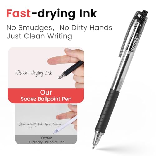 Full set of 40 Sooez black ink pens