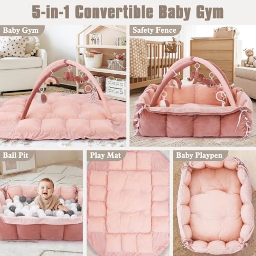 Foryoomi play gym converted into a ball pit