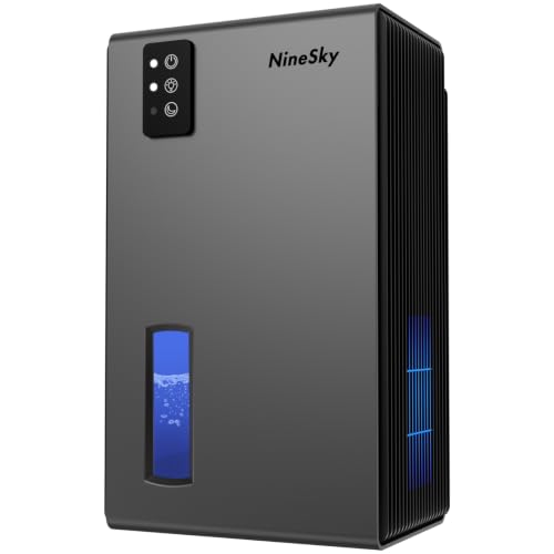 NineSky CT2 dehumidifier front view in grey