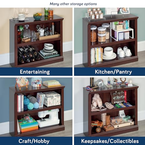 Sauder bookcase displayed in a home office