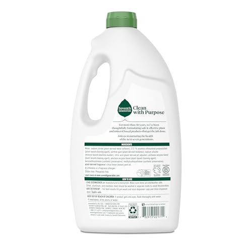 Seventh Generation detergent 6 pack packaging