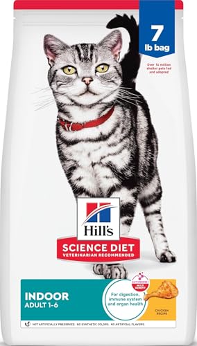 Hill's Science Diet Adult 1-6 Indoor Dry Cat Food bag front