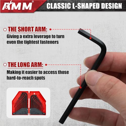 AMM SAE Allen wrenches sorted by size