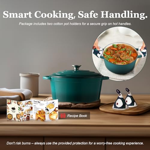 Overmont Dutch oven included cookbook