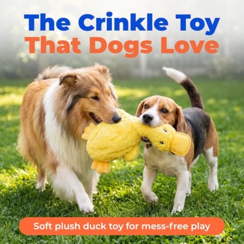 Large yellow duck toy for dogs
