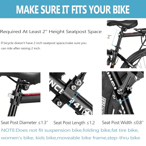 Adjustable fender on YONTUO rack