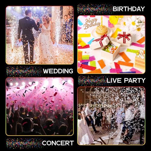 Biodegradable confetti dispersion