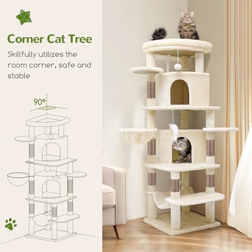 Close up of Globlazer C66 cat tower corner design