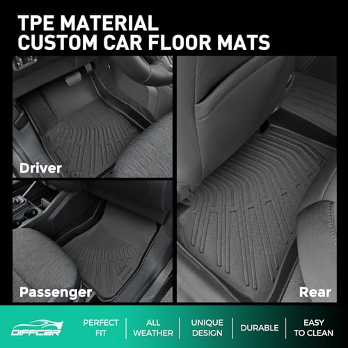 DiffCar cargo liner for Chevy Malibu trunk