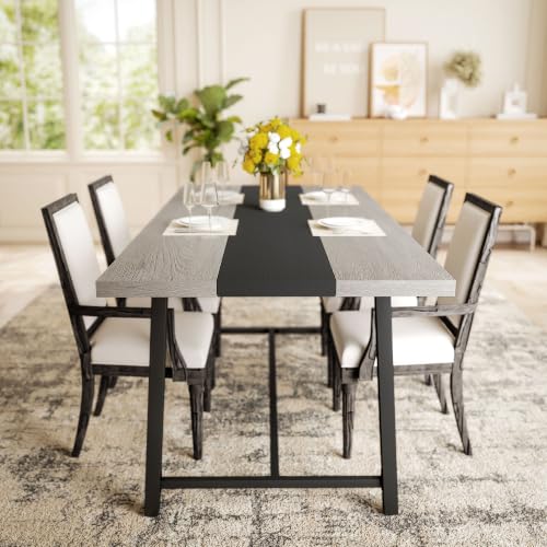 Angled side view of the 70.9 inch table