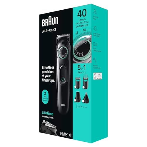 Ergonomic handle of the Braun Series 3 3450