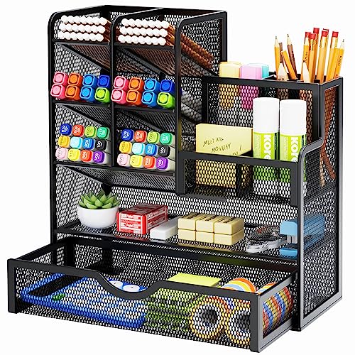 Marbrasse Mesh Pen Holder B17 front view