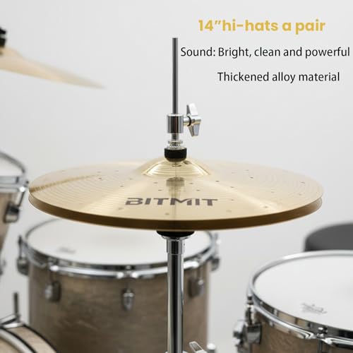 16-inch crash cymbal closeup
