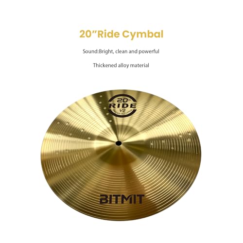20-inch ride cymbal hammer points