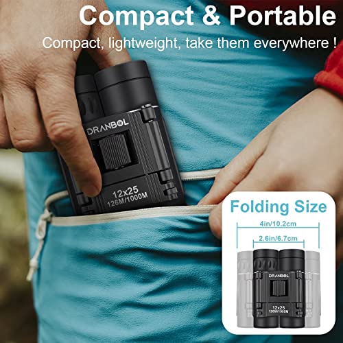 Dranbol binoculars rubber eye relief closeup