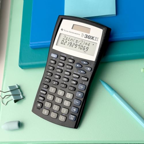 Texas Instruments 30XIIS back view
