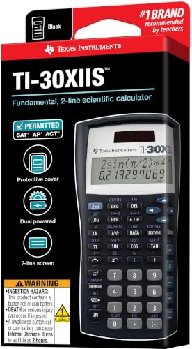 Scientific calculator angled view