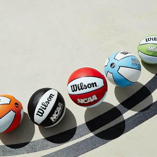 WILSON NCAA branding on outdoor basketball
