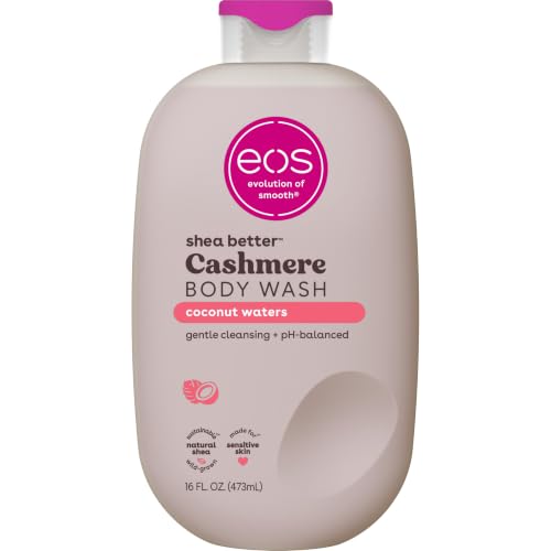 eos Cashmere Body Wash Coconut Waters bottle