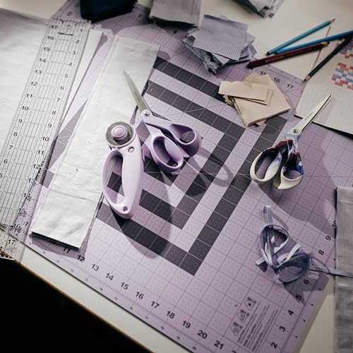 Lilac Mountain Haze cutting mat surface texture