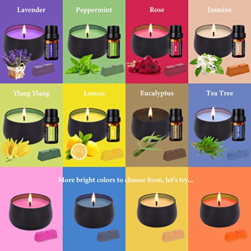 Essential oils and dyes for SAEUYVB candle set